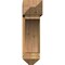 Ekena Millwork Thorton Arts and Crafts Rough Sawn Bracket w/ Offset Brace, Western Red Cedar, 8"W x 28"D x 28"H BKT0806X28X28THR03RWR - alternate 4